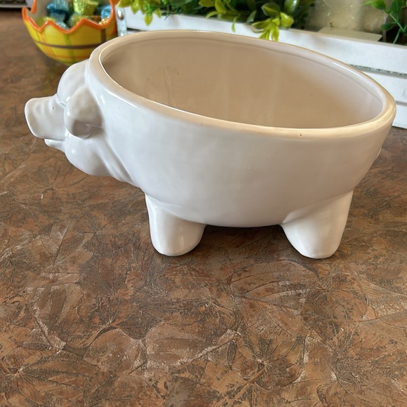 I Home ceramic pig planter - Picture 7 of 9
